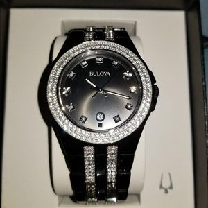 Bulova men’s black watch